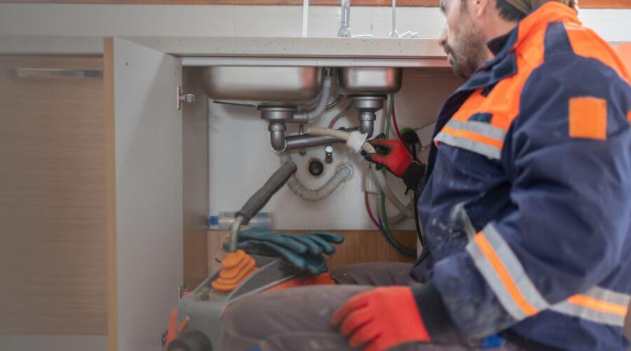 Professional slab leak plumber services in Ellsworth, WI